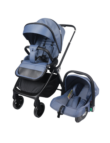 Aziz Babyparadies Adorra Modularer Kinderwagen, Nomad Blue