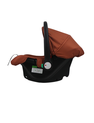 Aziz Babyparadies Luxury Travel System Baby Stroller 3-in-1  Carrycot and Car Seat  (Orange)